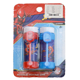 Red Spiderman Bubble Bottle 2Pcs Set - 0