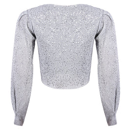 REDTAG Women's Silver Casual Blouses - 0