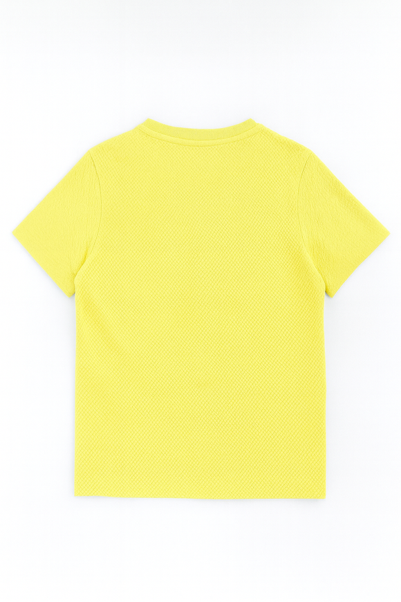 Asst Short Sleeve Jacuard T Shirt Assorted