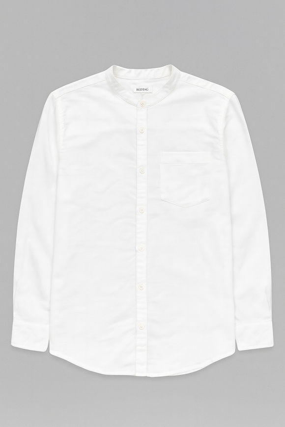 White Men Casual Shirt