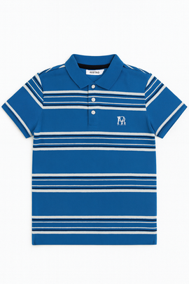 Feeder Stripe Pique Polo Assorted - 0