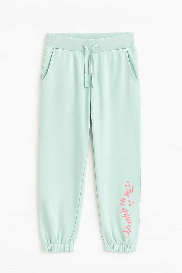 Mint Track Pants Green