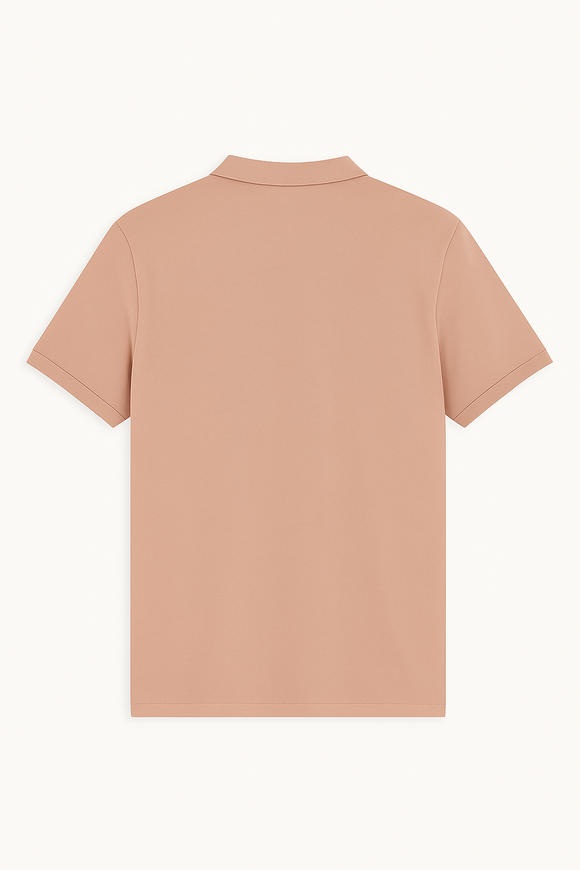Solid Polo Shirt Pale Pink