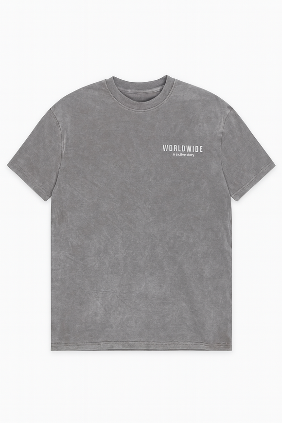 Grey Lounge T Shirt Mid Grey