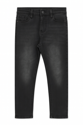 Black Stretch Slim Fit Trouser - 0