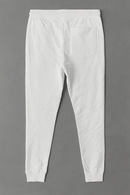White Basic Track Pant-4