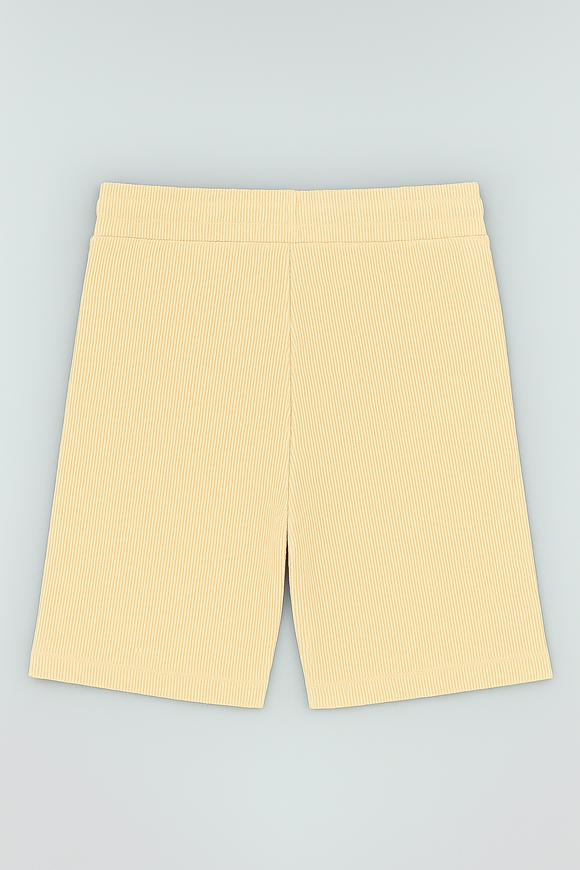 Beige Men Shorts