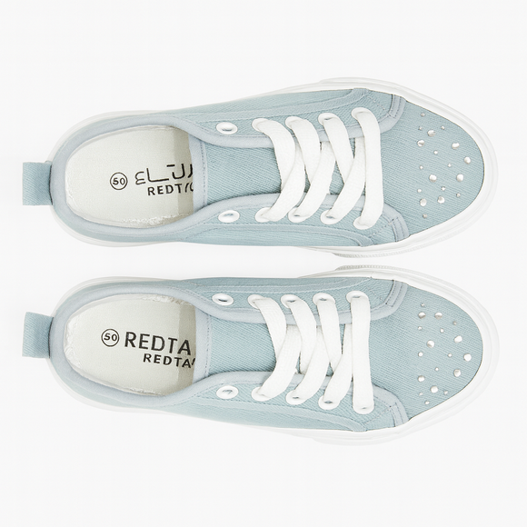 Denim Lace up Sneaker