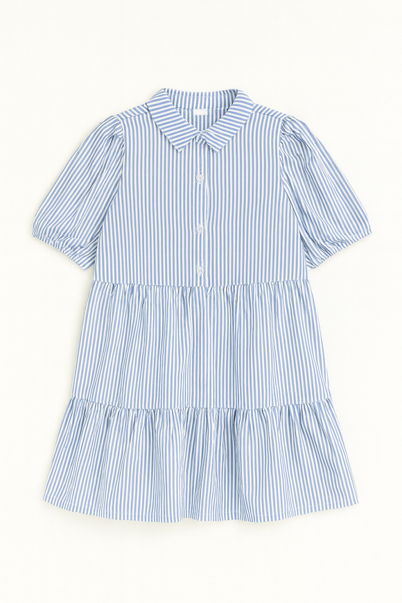 Blue White Stripes Dress Assorted