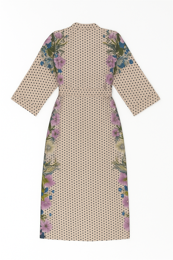 Placement Printed Dress