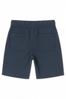 Navy Pullon Shorts-3