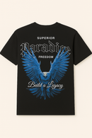 Black Graphic Tee Black Small-4