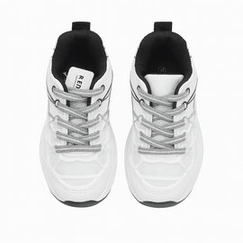 White Cuhnky Mesh Trainer - 0