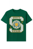 Sage Green Graphic T Shirt-2