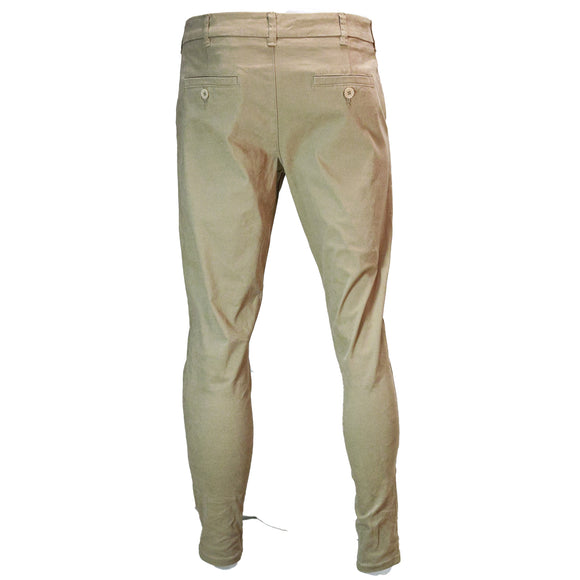 Gen Slim Fit Stretch Chino Slant Pkt Stonewash