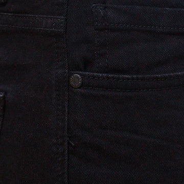 Black Basic 5 Pocket Slim Fit Jeans Black 30 - 0