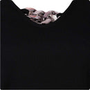 Redtag Black Formal Jersey Top for Women