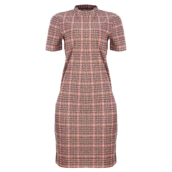 Redtag Casual Plaid Dress for Women