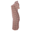 Redtag Casual Plaid Dress for Women
