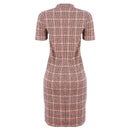 Redtag Casual Plaid Dress for Women