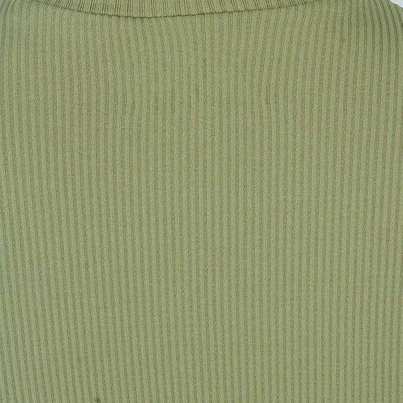 Redtag Dark Green Knitted Sweatshirt for Women