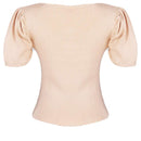 Redtag Beige Formal Jersey Tops for Women