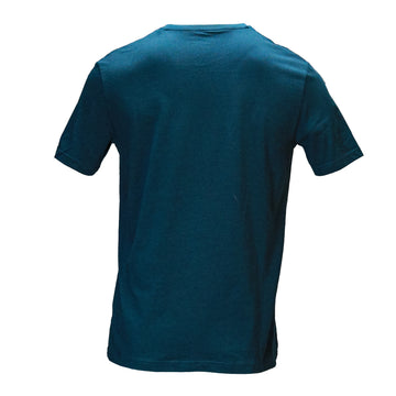 Teal V Neck T-Shirts Teal - 0