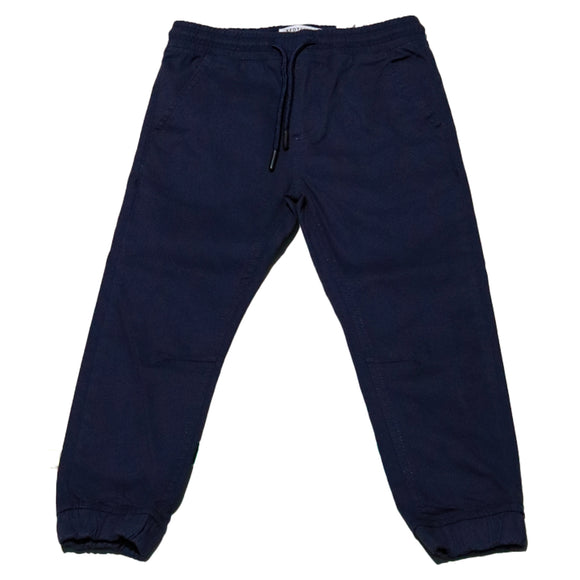 Blue Elastic Waist Jogger