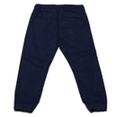 Blue Elastic Waist Jogger-2