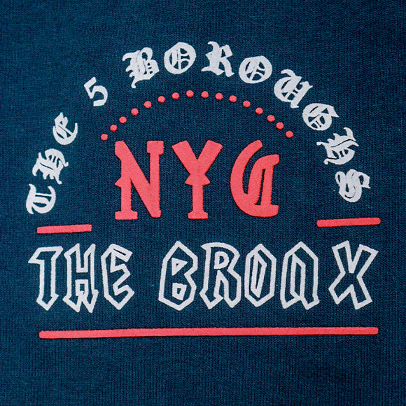 Navy Jogpant With Print