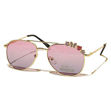 Avaitor Embellished Sunglasses