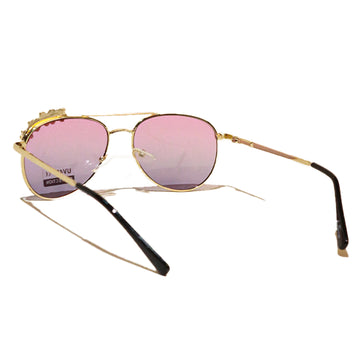 Avaitor Embellished Sunglasses - 0