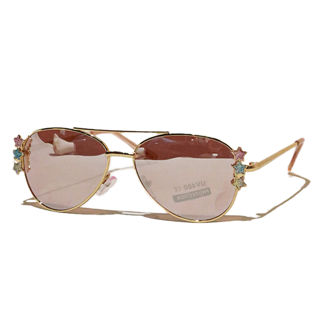 Avaitor Embellished Sunglasses