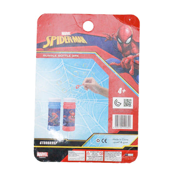 Red Spiderman Bubble Bottle 2Pcs Set