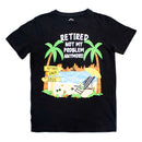 Black  Graphic T-Shirt-1