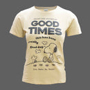 Beige Printed T Shirt-1