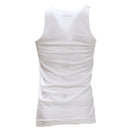 White Single Pack Sleeveless Vest White Xx-3