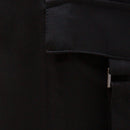 Black Cargo Trouser-2