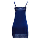 Navy Lace Chemise-3
