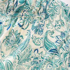 Teal Pajama Bottom - 0