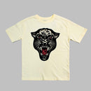 Black Print Oversize T-Shirt-1