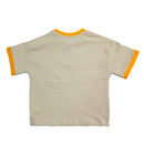 Beige Short Sleeve T Shirt-2