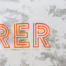 Beige Marble Print Embossed Crew Neck-2