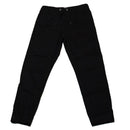 Black Pull On Casual Trouser-2