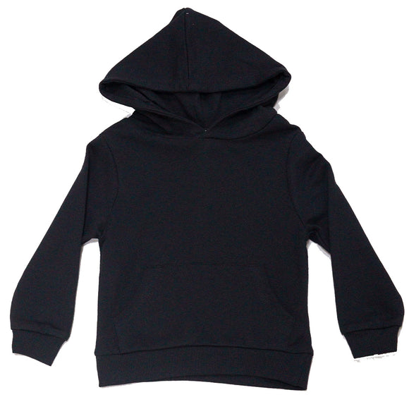 Black Over Head Hoodie
