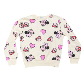 Beige Chip And Dale Aop Sweatshirt
