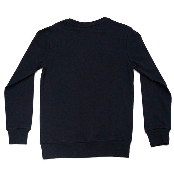 Black Chance The Rules Long Sleeve Graphic Sweat Tee