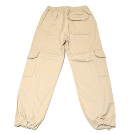 Cream Parachute Twill Pants - 0