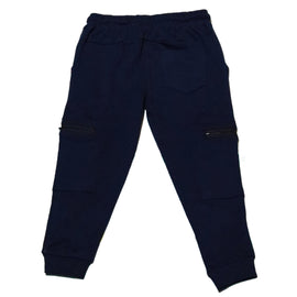 Blue Zip Cargo  Jog pant - 0