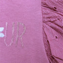 Schiffli Frills At Slv With Embellishment Top Pale Pink-3